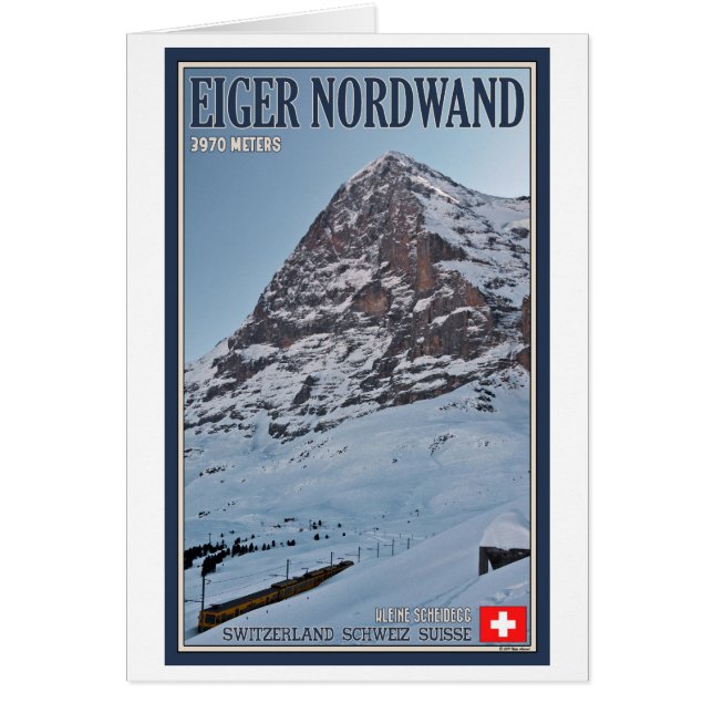 Die Nordwand des Eiger (Vorne)