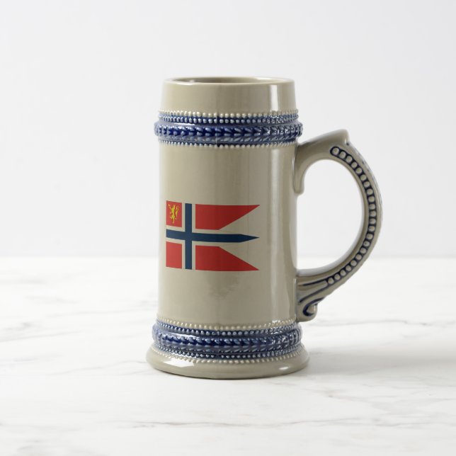 die norwegische Hauptverteidigung, Norwegen Bierglas (Rechts)