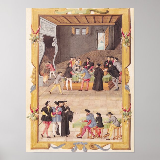 Die Notare und die Sekretäre des Königs Poster (Vorne)