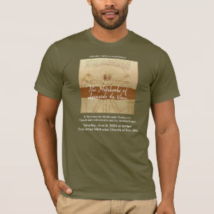 Die Notebooks von Leonardo da Vinci Concert T-Shir T-Shirt
