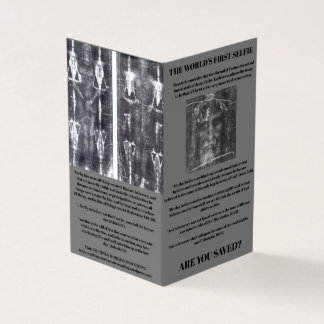 Die nüchterne Warnung Visitenkarten