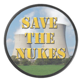 Die Nukes gerettet Eishockey Puck