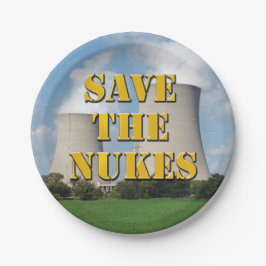 Die Nukes gerettet Pappteller