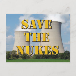 Die Nukes gerettet Postkarte