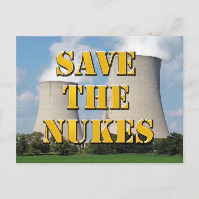 Die Nukes gerettet Postkarte (Vorderseite)