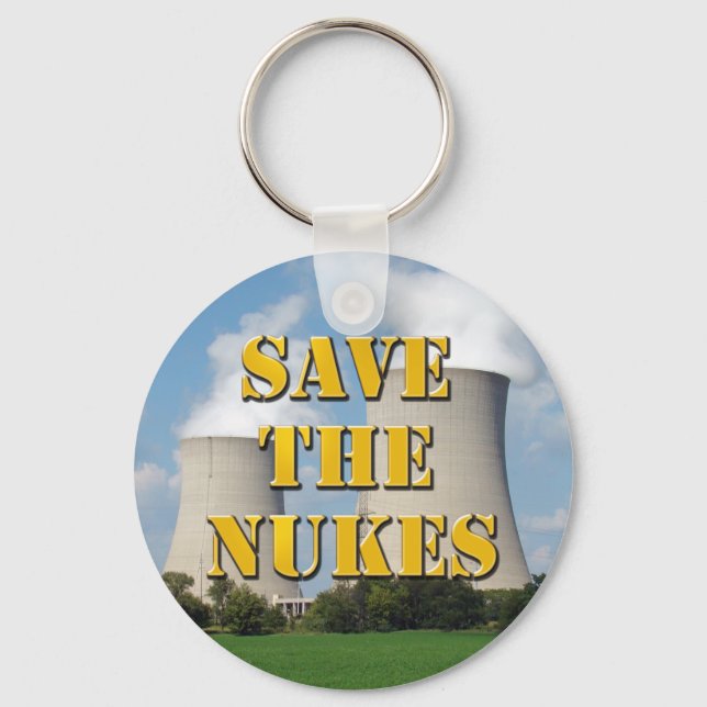 Die Nukes gerettet Schlüsselanhänger (Vorderseite)