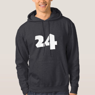 Die Nummer 24 Druckneuheit: Nur Nummer Hoodie