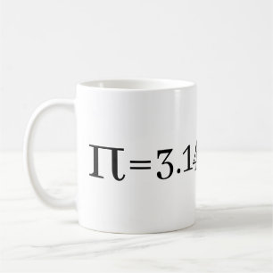 Die Nummer Pi Mathe & Science Liebhaber Kaffeetasse