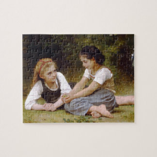 Die Nuss-Sammler durch W.A. Bouguereau Puzzle