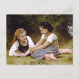 Die Nuss-Sammler durch William-Adolphe Bouguereau Postkarte