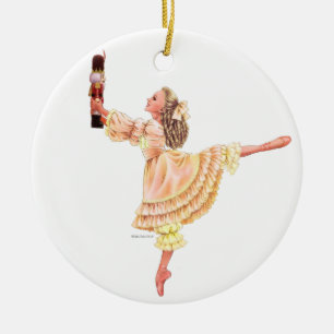 Die Nussknacker-Ballett-Andenken-Verzierung mit Keramikornament