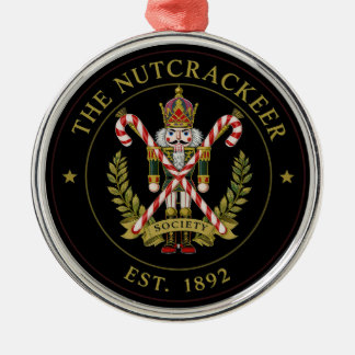 "Die Nussknacker-Gesellschaft – Vintage-Ballett Ornament Aus Metall