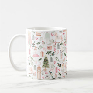 Die Nutcracker Holiday Watercolor Kaffeetasse