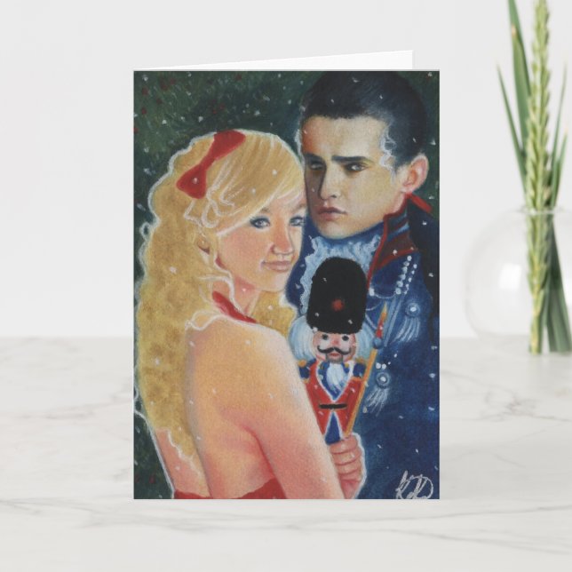 Die Nutcracker-Karte Feiertagskarte (Vorderseite)