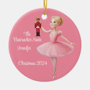 Die Nutcracker Suite Ballett Personalisierte Ornam Keramik Ornament