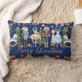 Die Nutcracker-Weihnachtszeit Lendenkissen