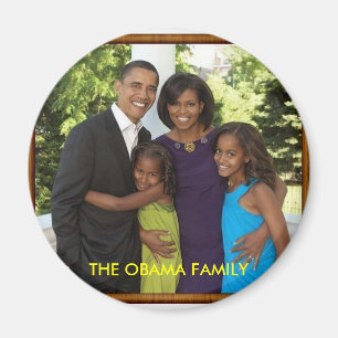 DIE OBAMA-FAMILIE MAGNET