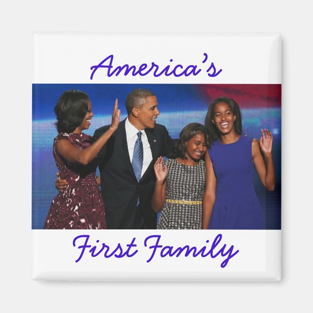 Die Obamas: Amerikas erstes Familienmagazin Magnet (Vorne)