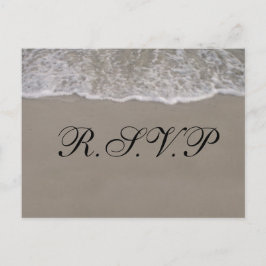 Die Ocean Tide R.S.V.P-Karte Einladungspostkarte