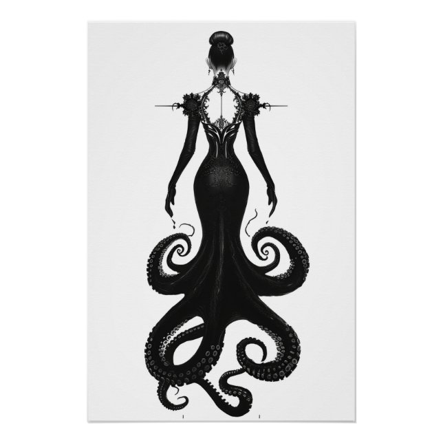 Die Octopus-Lady Poster (Vorderseite)
