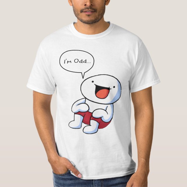 Die Odd1sOut Ich bin seltsam klassisch T-Shirt (Vorderseite)