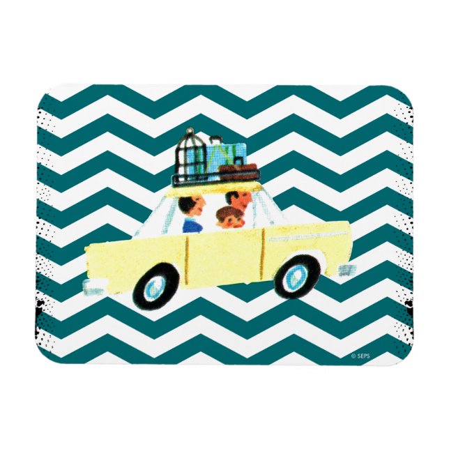 Die offene Straße 2 Magnet (Horizontal)