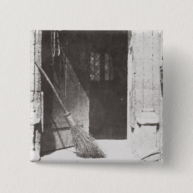 Die offene Tür, im März 1843 (b/w Foto) Button (Vorderseite)