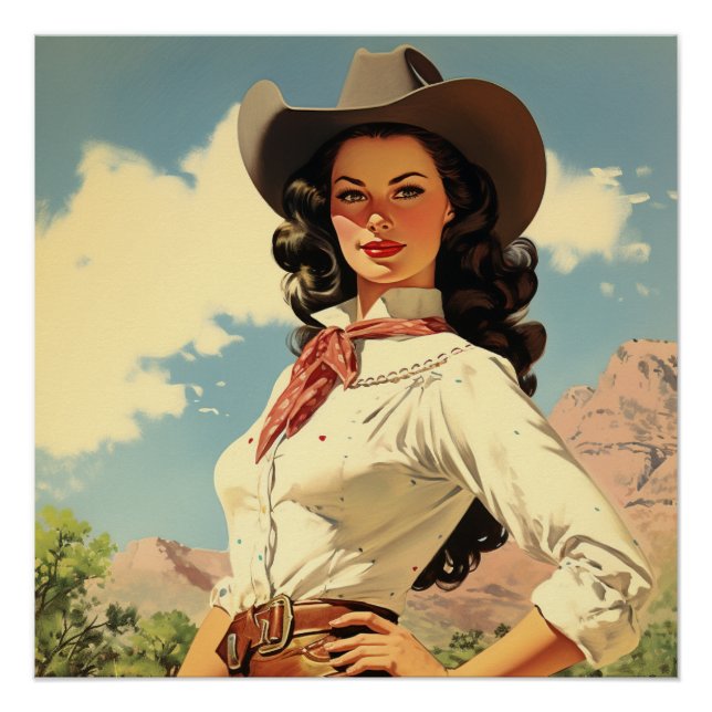 Die offene Weide beherrschen: Wild-West-Geflüster Poster (Vorderseite)