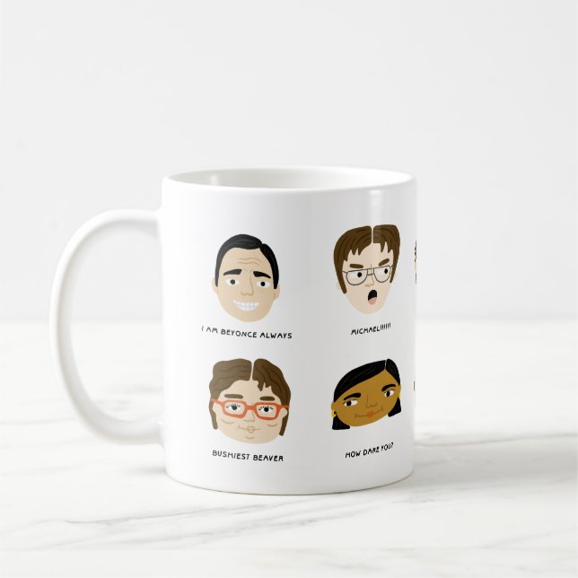 Die Office-Tasse Kaffeetasse (Links)