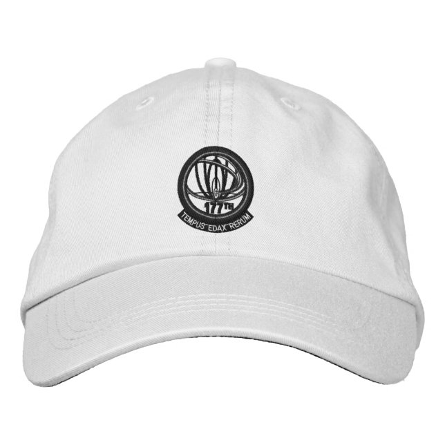 Die OFFIZIELLE 177. Zeit-Reise-Abteilungskappe Bestickte Baseballkappe (Vorderseite)