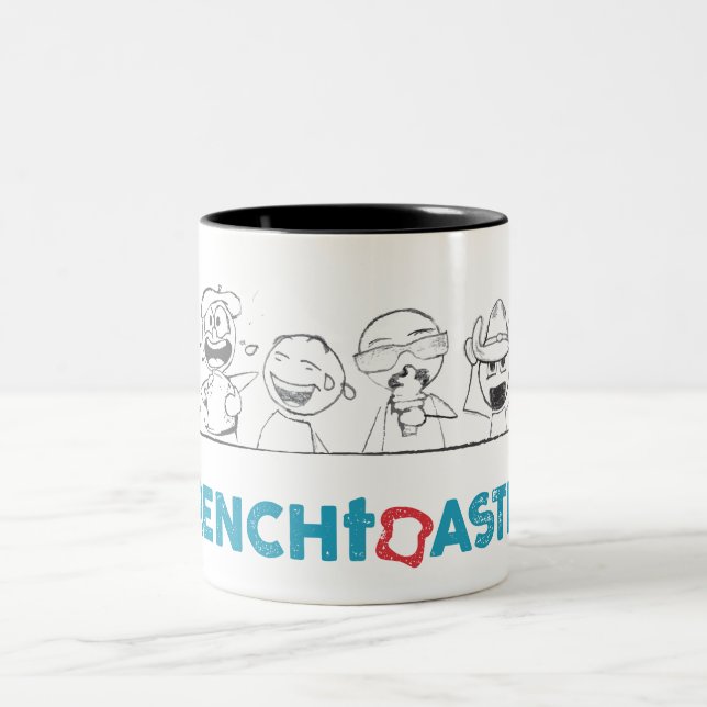 Die offizielle fRENCHtOASTLY Tasse (Mittel)