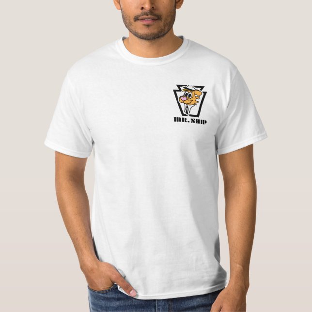 Die Offizielle Mr. Ship T-Shirt (Vorderseite)