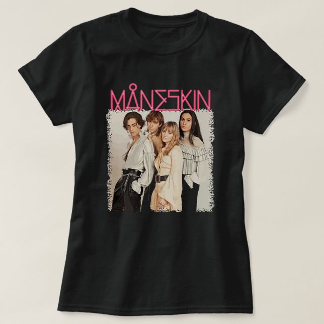 Die Offizielle Ware von Måneskin - Maneskin T-Shirt (Design vorne)