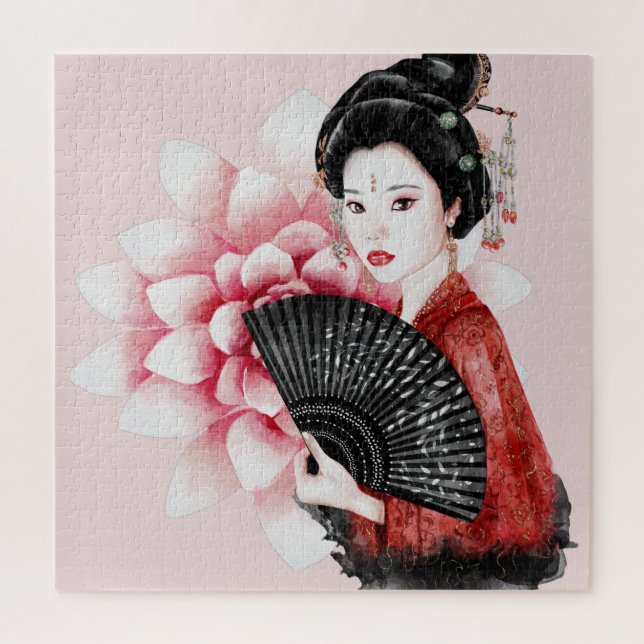 Die Okinawa-Serie Design 34 Puzzle (Vertikal)
