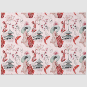 Die Okinawa-Serie Design 5 Seidenpapier