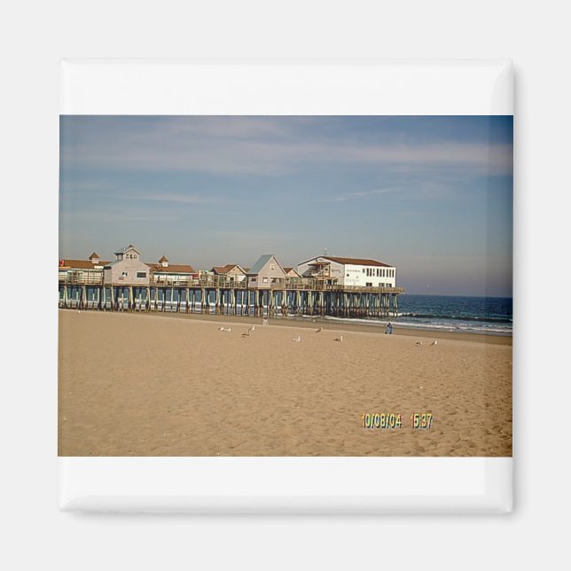 Die Old Orchard Beach Pier Magnet (Vorne)
