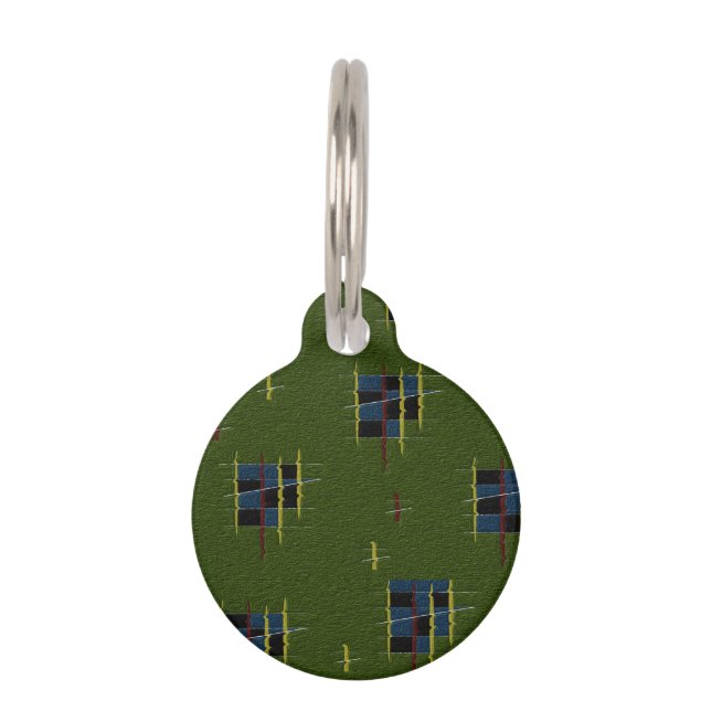Die Olive Branch Pet Tag Haustiermarke (Vorderseite)