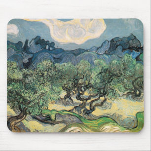 die Olivenbäume, 1889, Vincent van Gogh Mousepad