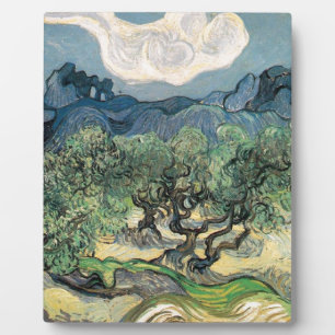 Die Olivenbäume, Vincent van Gogh Fotoplatte