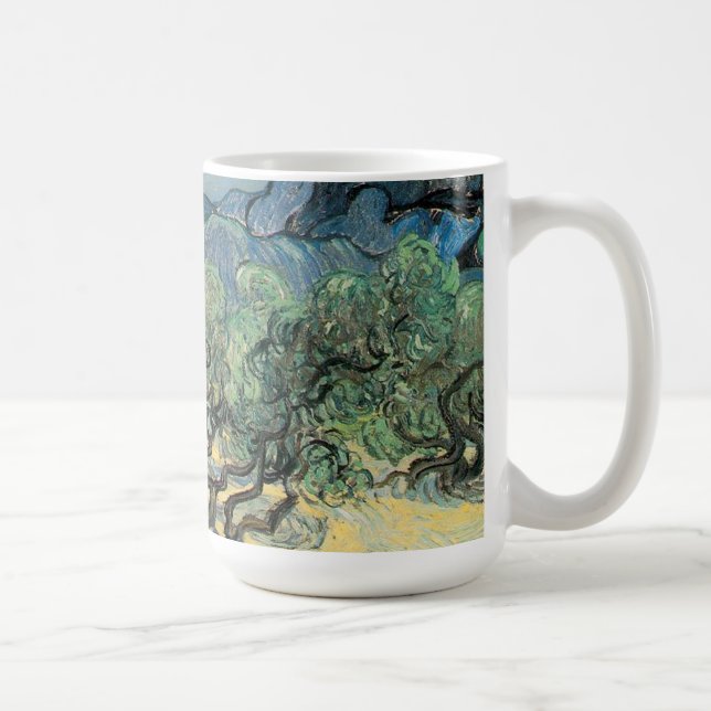 Die Olivenbäume, Vincent van Gogh Tasse (Rechts)
