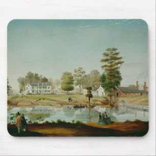 Die Olivier Plantage, 1861 Mousepad