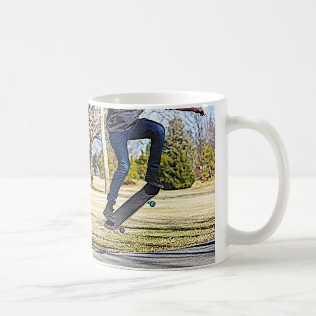 Die Ollie Painterly Coffee Tasse (Rechts)