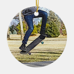 Die Ollie Painterly Keramik Ornament