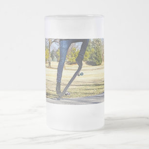 Die Ollie Painterly Mattglas Bierglas