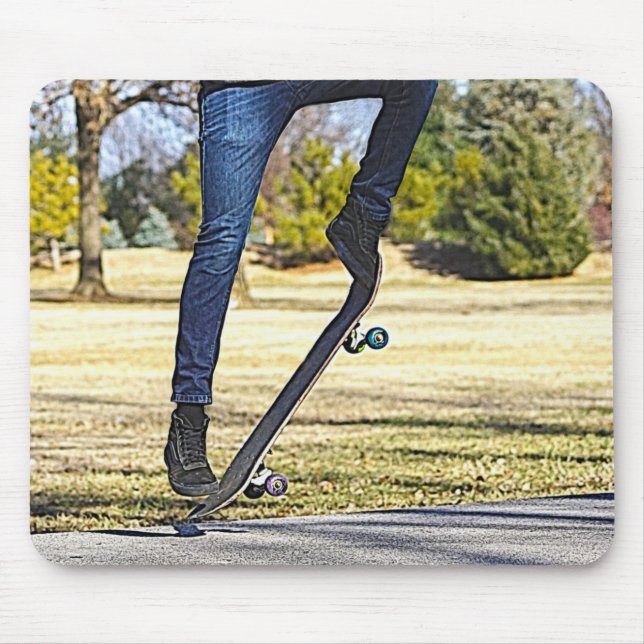 Die Ollie Painterly Mousepad (Vorne)