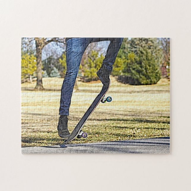 Die Ollie Painterly Puzzle (Horizontal)