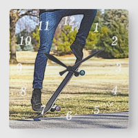Die Ollie Painterly Wall Clock
