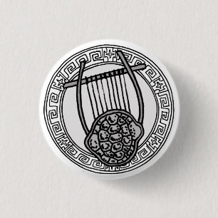 Die Olympier! Apollo / Apollo Symbol Abzeichen Button