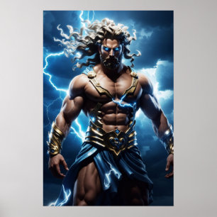 Die Olympioniken: Zeus, König der Olympier Poster