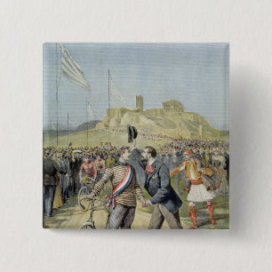 Die Olympischen Spiele in Athen Button